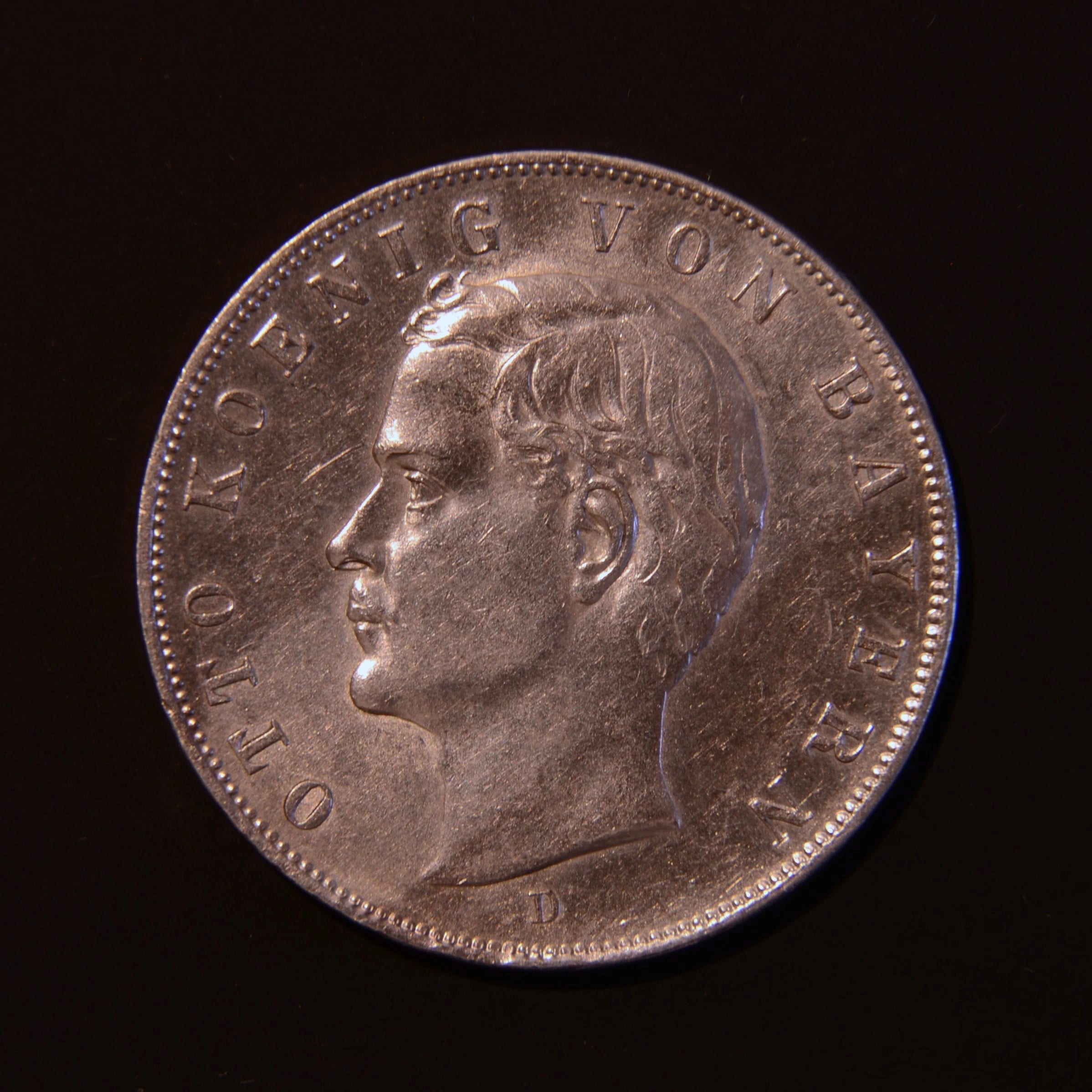 3 Mark 1913 D Otto König von Bayern Silbermünze Deutsches Kaiserreich, Deutsches Kaiserreich, 1913, 3 Mark, Silber, Erhaltung XF — Vorderseite