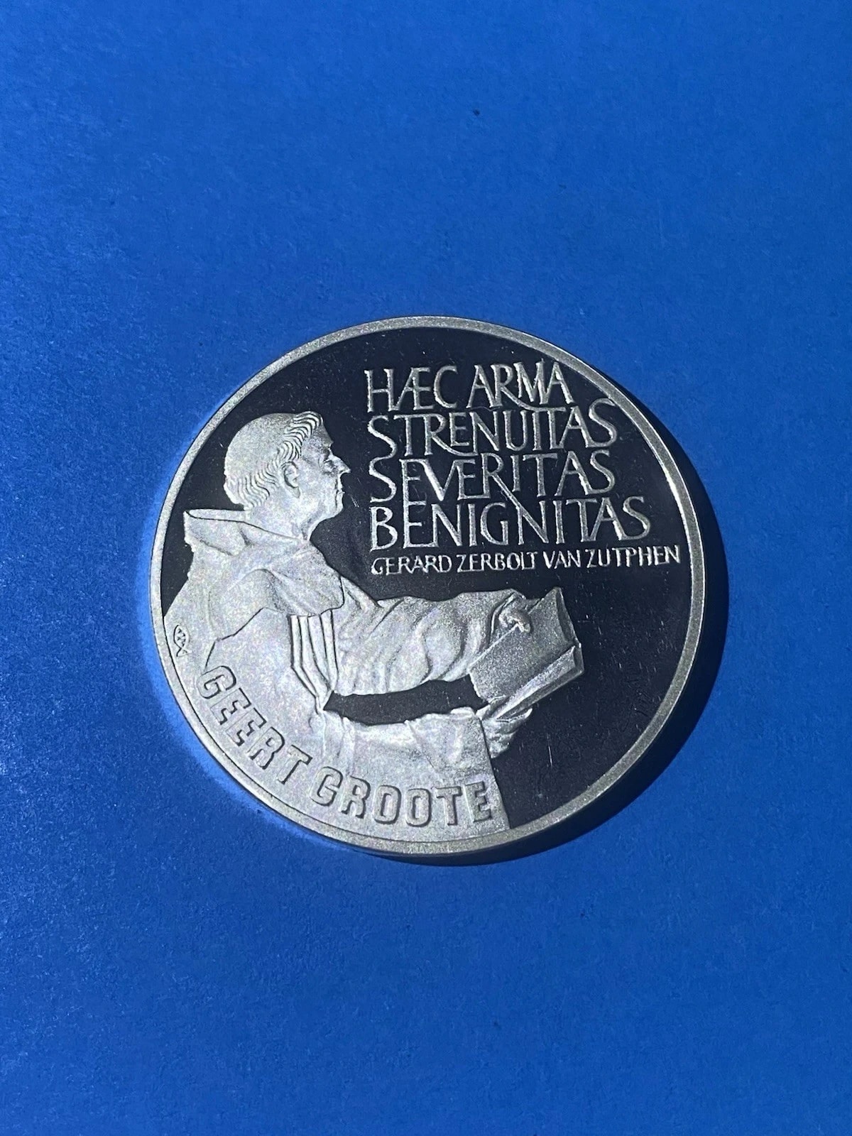 25 Ecu 1990 Niederlande Silber .925 25 Gramm. Auflagen 25.000, Niederlande, 1990, Silber, Erhaltung UNC — Vorderseite